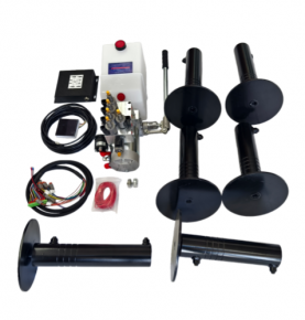 6 point auto leveling system